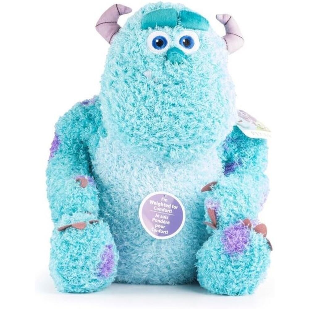 NEW Franco Monsters Inc. Sully Fuzzy Plush Pillow Buddy 2.5 LBS WEIGHTED 12.5"